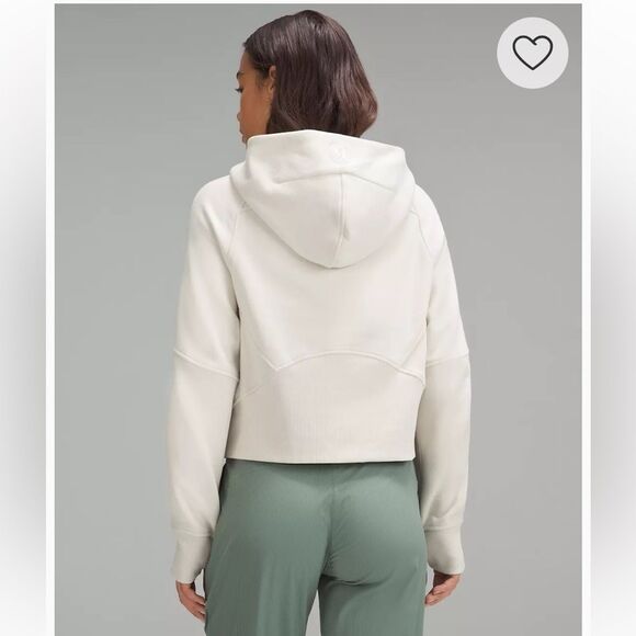 Lululemon Scuba Oversized Half-Zip Hoodie size M/L Colour Bone - Picture 4 of 9